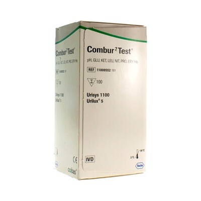 COMBUR 7 TEST STRIPS 100 11008552191 COMBUR 7 TEST STRIPS 100 11008552191