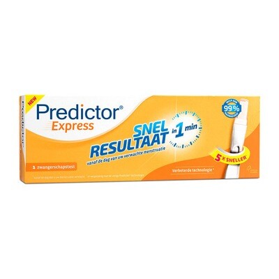 PREDICTOR EXPRESS 1 MIN. 1 STUK PREDICTOR EXPRESS 1 MIN. 1 STUK