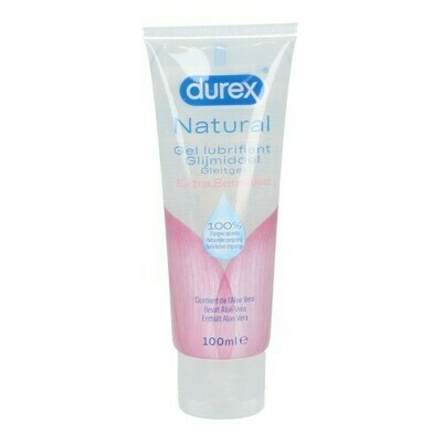 DUREX NATUREL EXTRA SENSITIVE GLIJMIDDEL GEL 100ML DUREX NATUREL EXTRA SENSITIVE GLIJMIDDEL GEL 100ML
