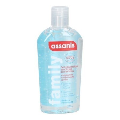 ASSANIS HYDRO ALCOHOLISCHE GEL FLIP TOP 250ML ASSANIS HYDRO ALCOHOLISCHE GEL FLIP TOP 250ML