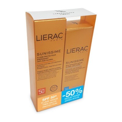 LIERAC SUNIS.FL VIS.IP50 40ML+SERUM REPAR.30ML-50% LIERAC SUNIS.FL VIS.IP50 40ML+SERUM REPAR.30ML-50%