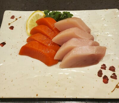 Sockeye Salmon & Tuna Sashimi