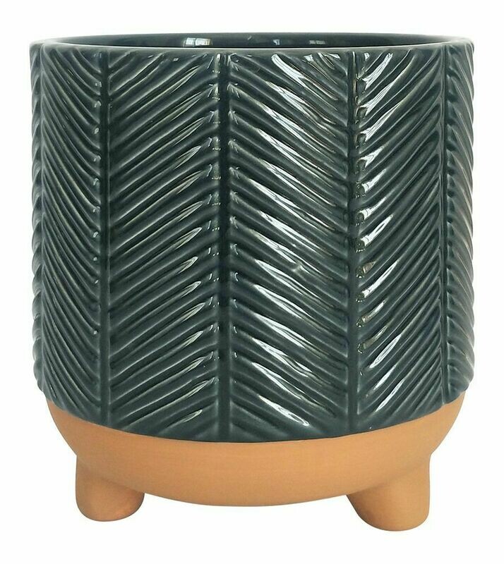 Zari planter, navy (14cm)