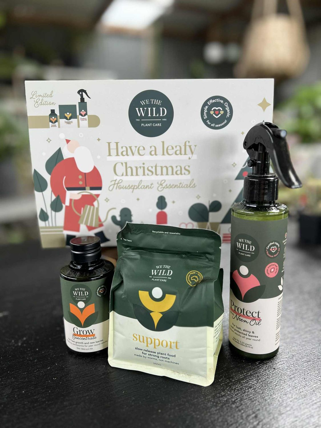 We The Wild Christmas Plant Care pack We The Wild Christmas Plant Care pack