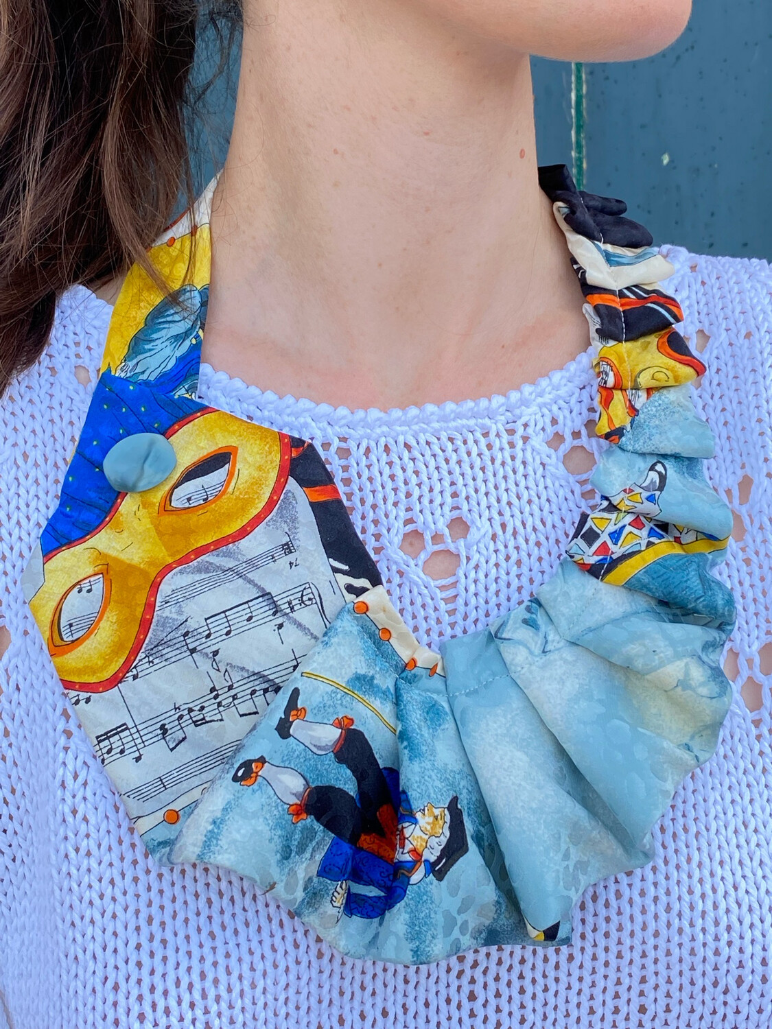 Collana in seta