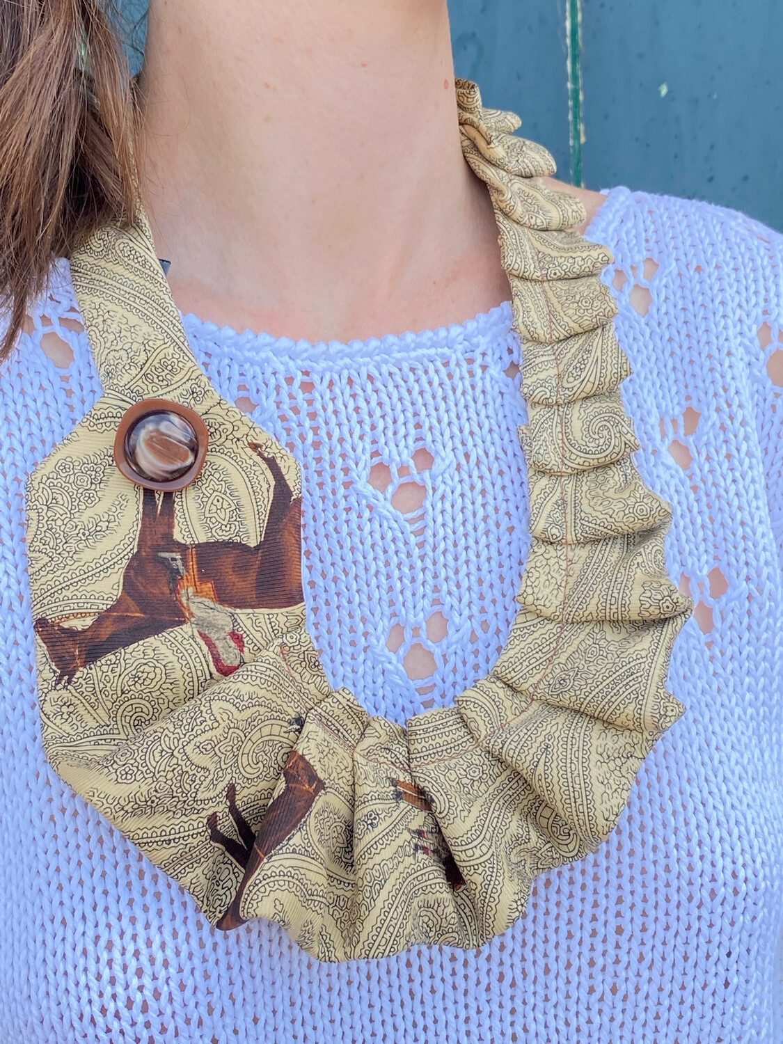 Collana in seta