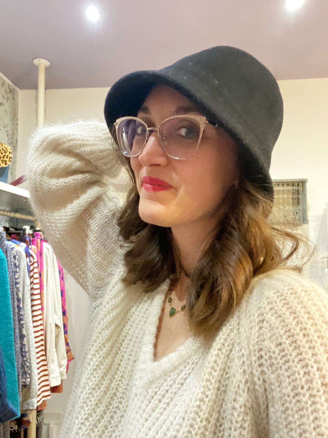 Cappello 100% lana