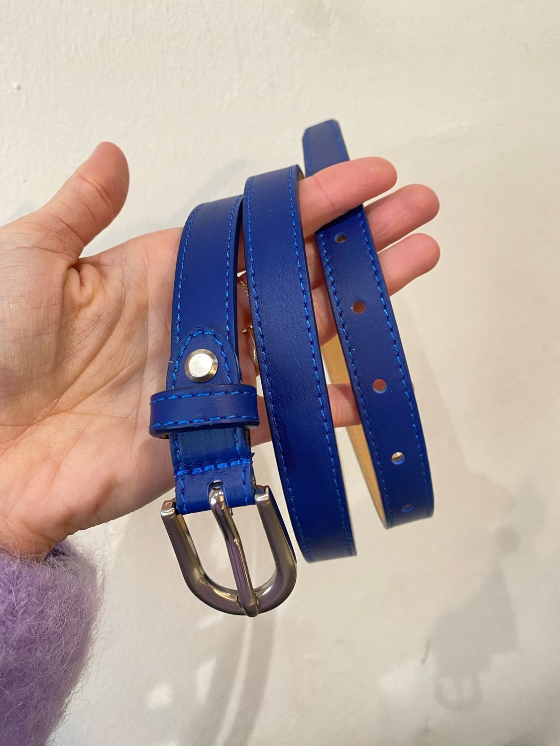 Cintura in pelle