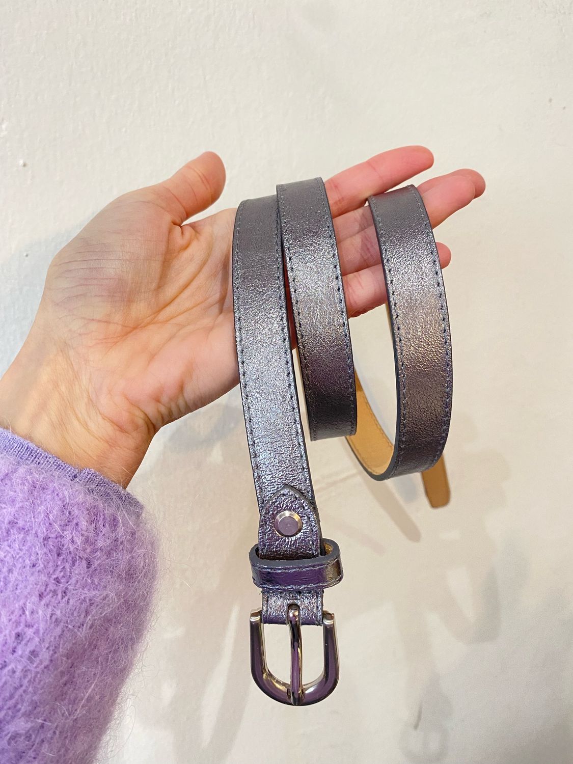 Cintura in pelle