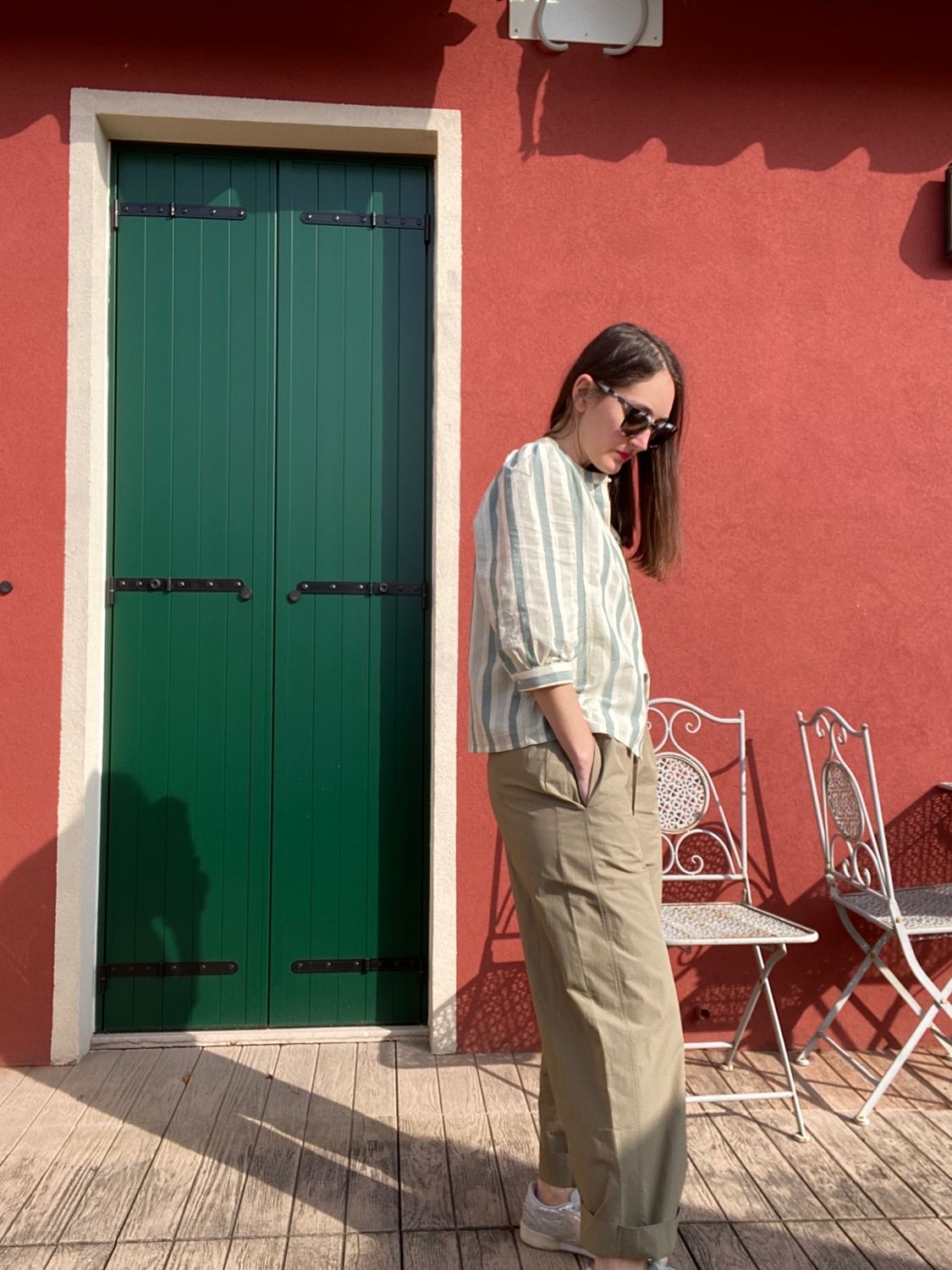 Pantaloni cotone