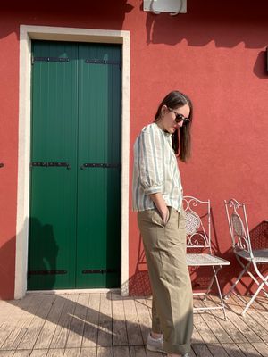 Pantaloni cotone