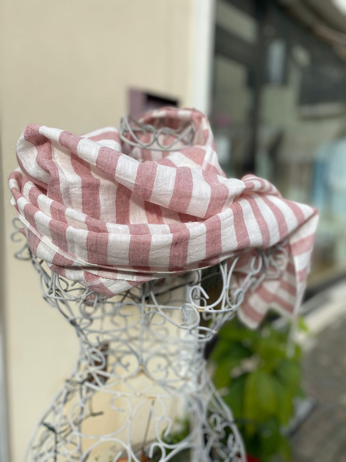 Sciarpa cotone/lino