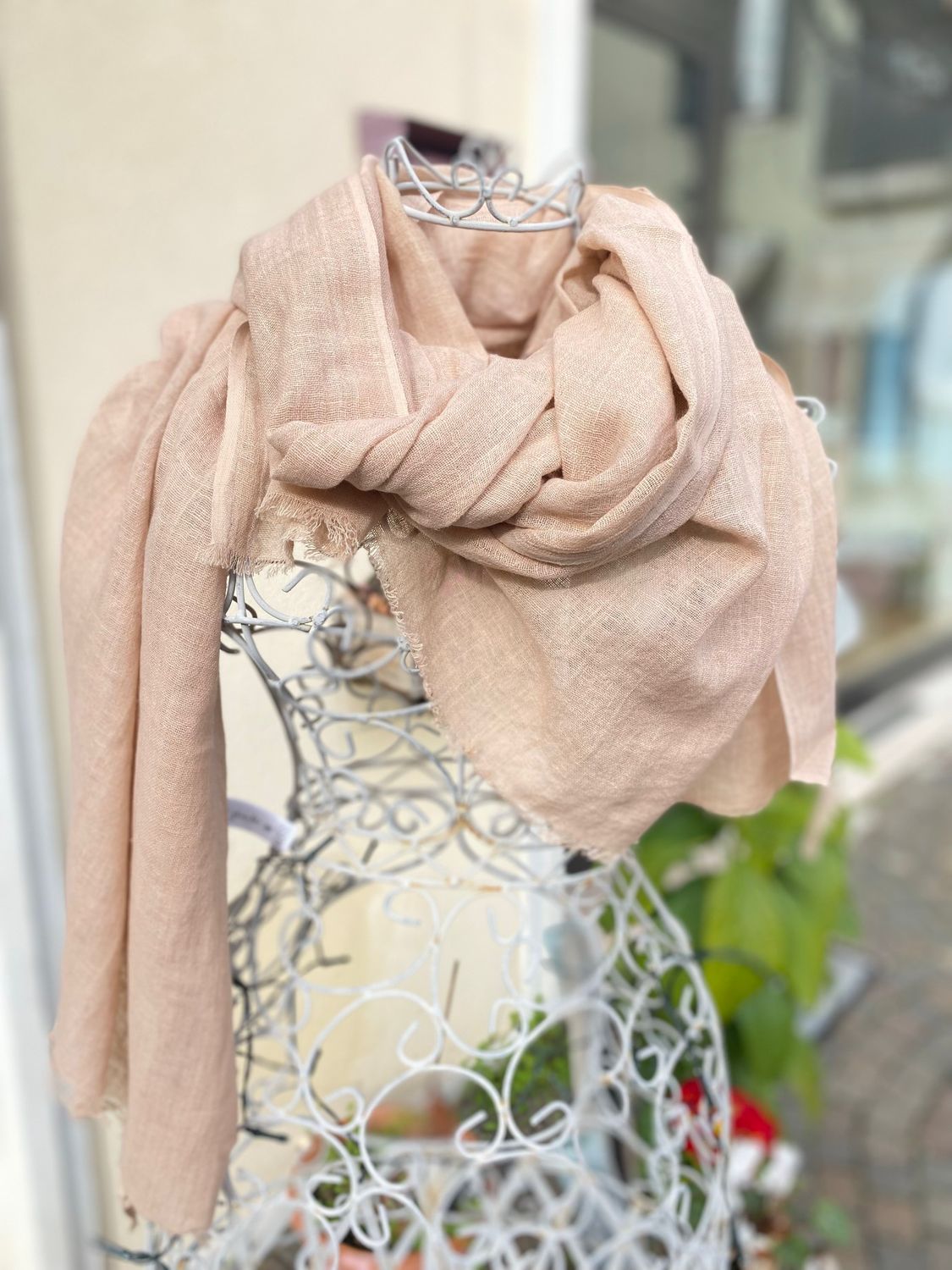Sciarpa cotone/lino