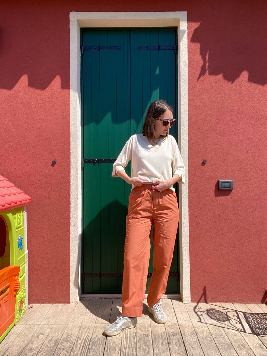 Pantaloni cotone