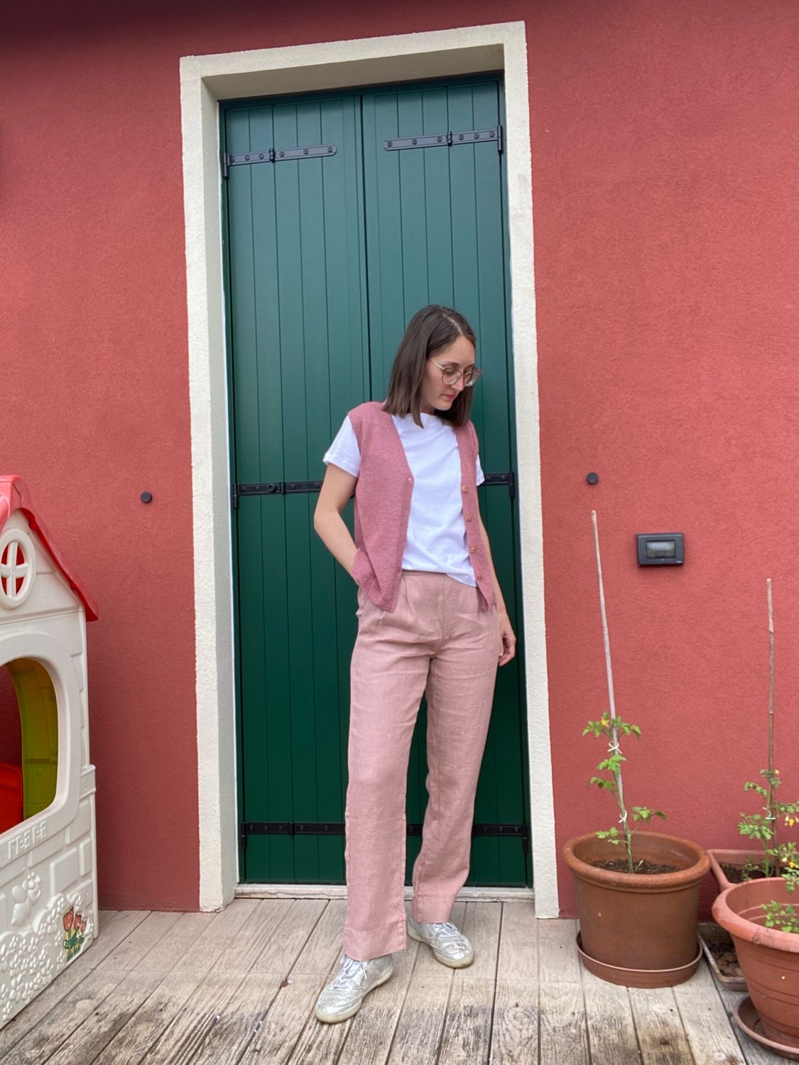 Pantaloni lino