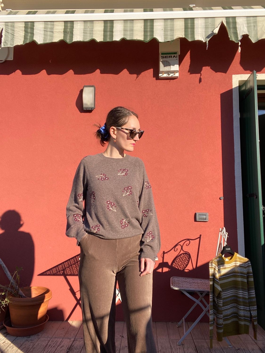 Maglione misto lana e cashmere