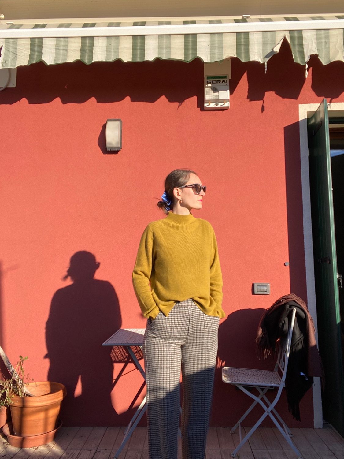 Maglione misto lana e cashmere