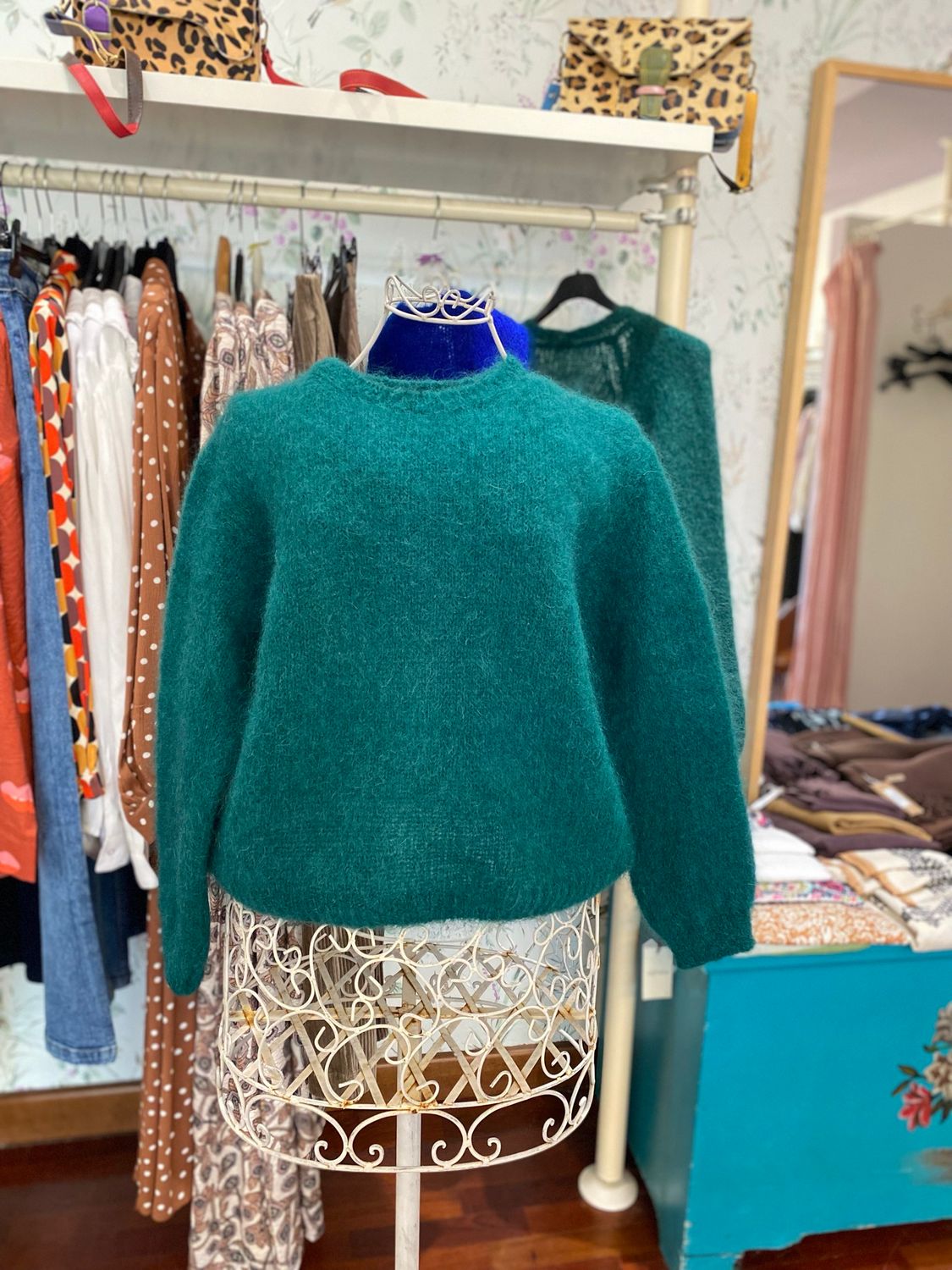 Maglione misto mohair