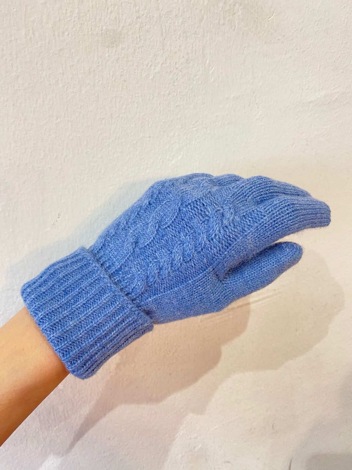 Guanti misto cashmere