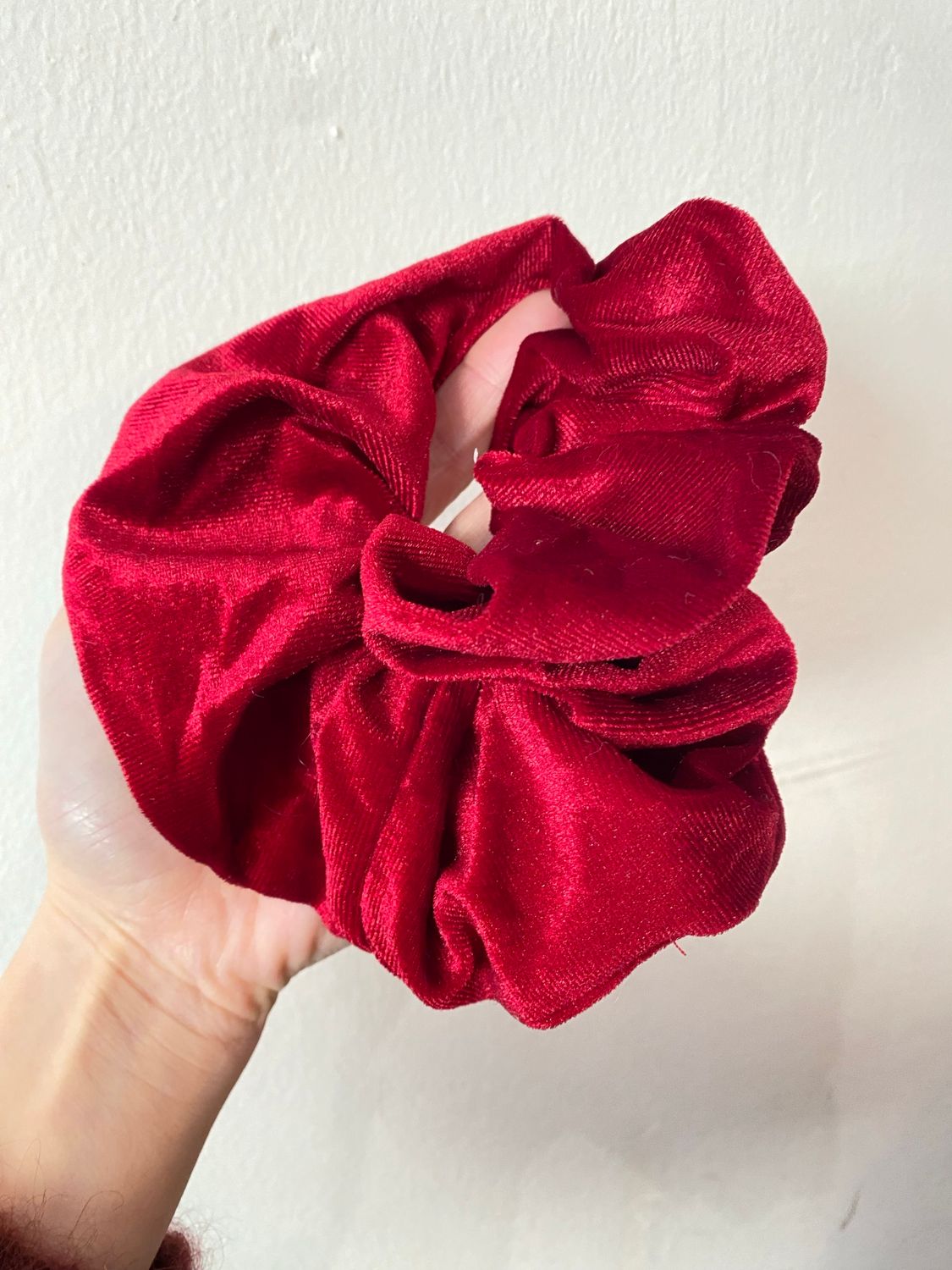 Scrunchie velluto