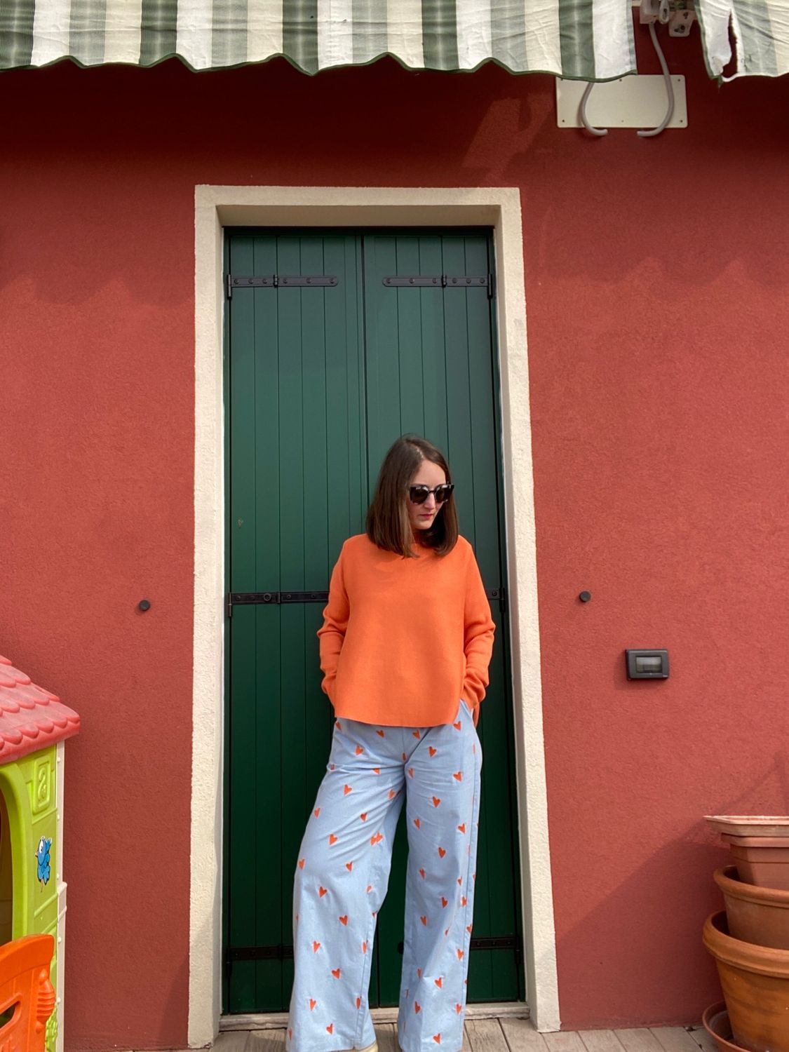 Pantaloni cuori ❤️