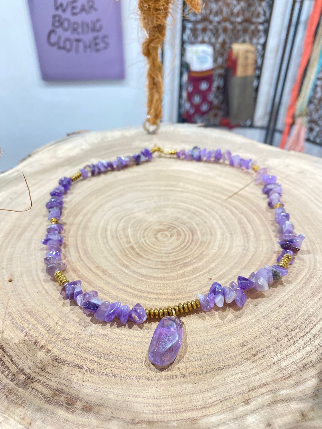 Collana ametista
