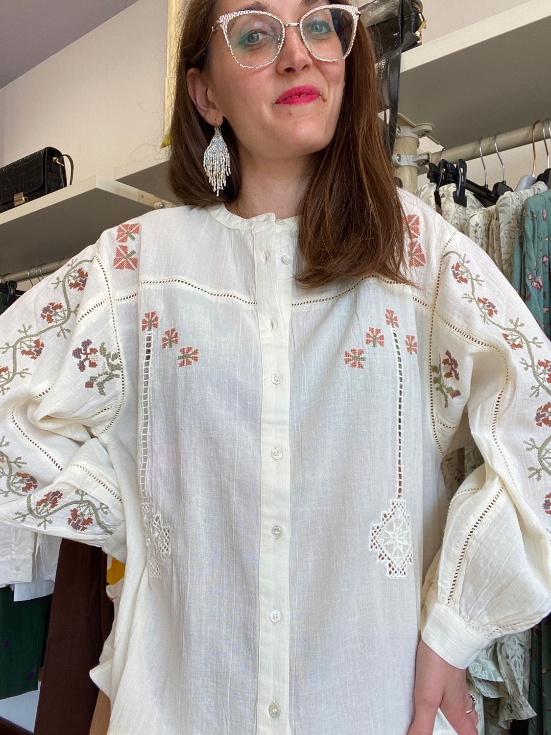 Camicia Zoe cotone organico