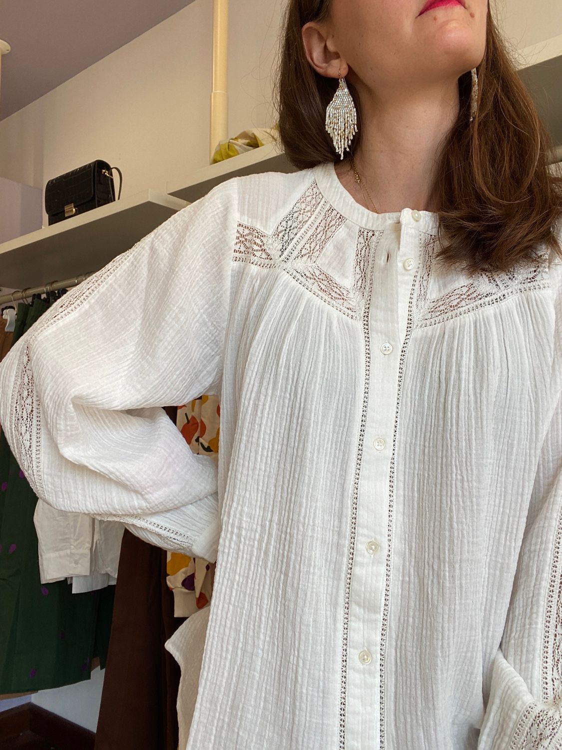Camicia Ella cotone sostenibile