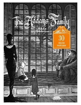 Chaz Addams: The Addams Family, 30 Deluxe Postcards