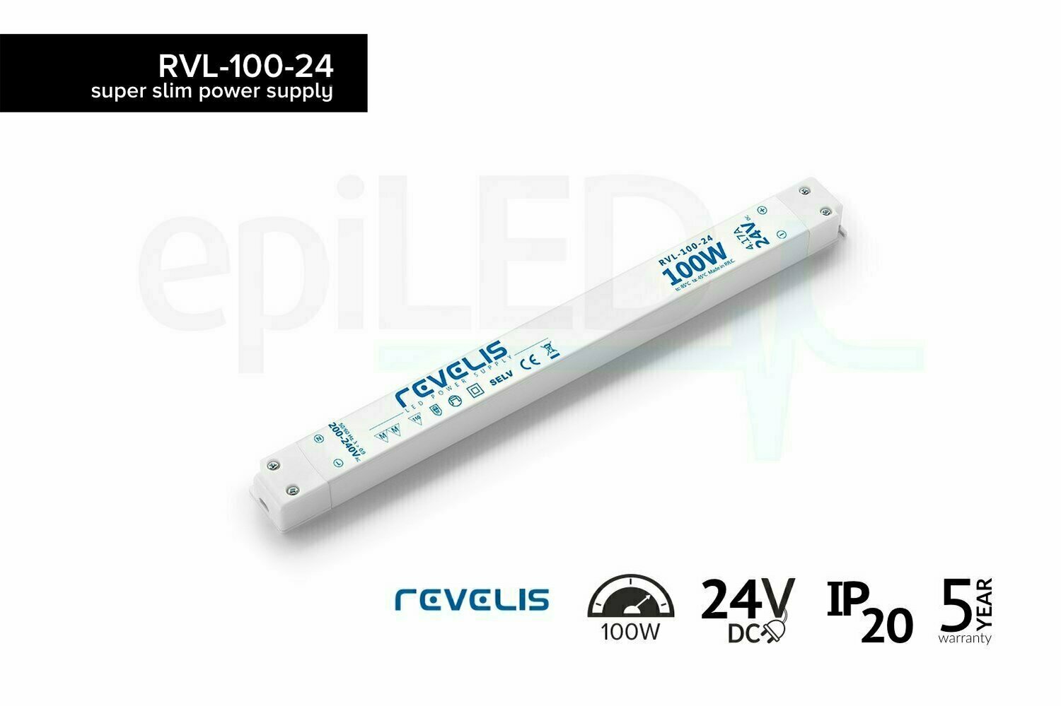 RVL-100W-24V