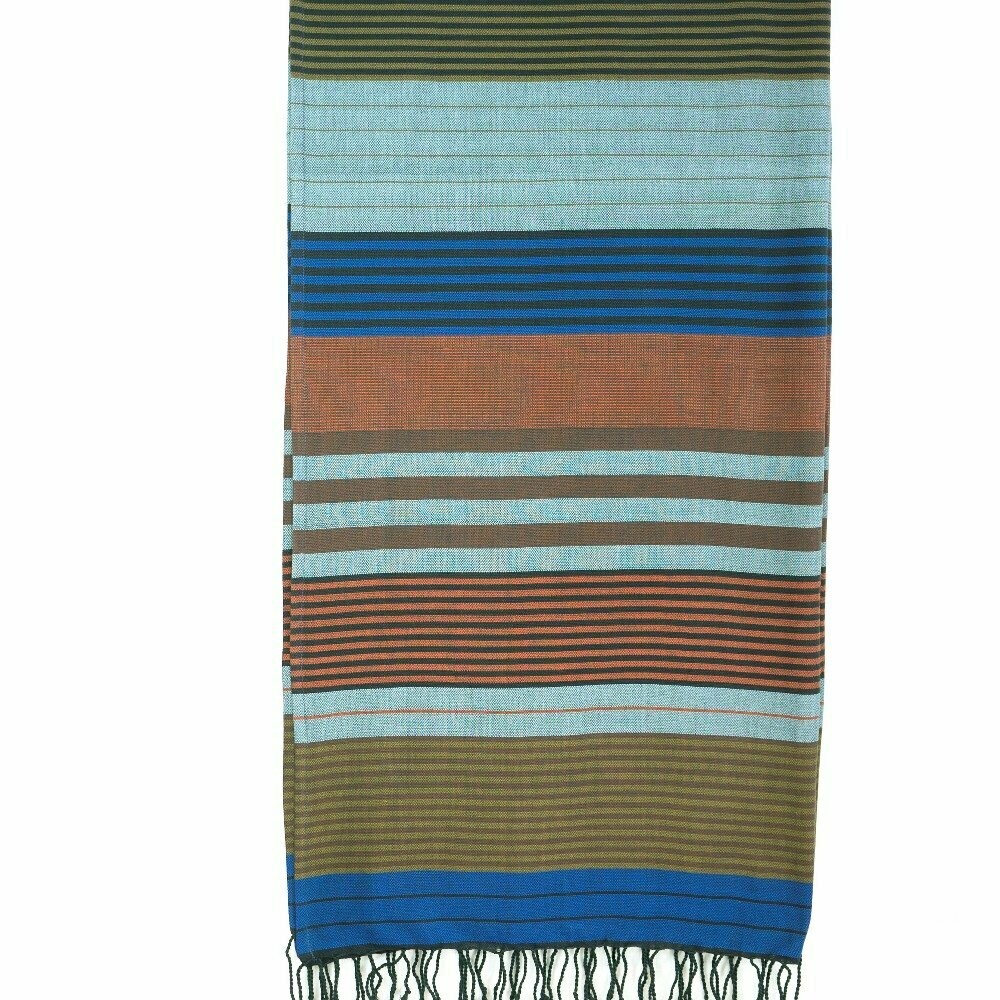 Fouta Ebony L celest