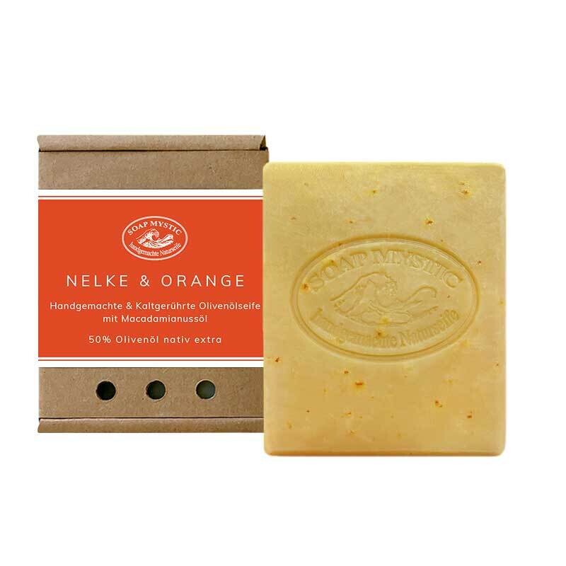 SOAPMYSTIC- Naturseife "Nelke & Orange" 100g