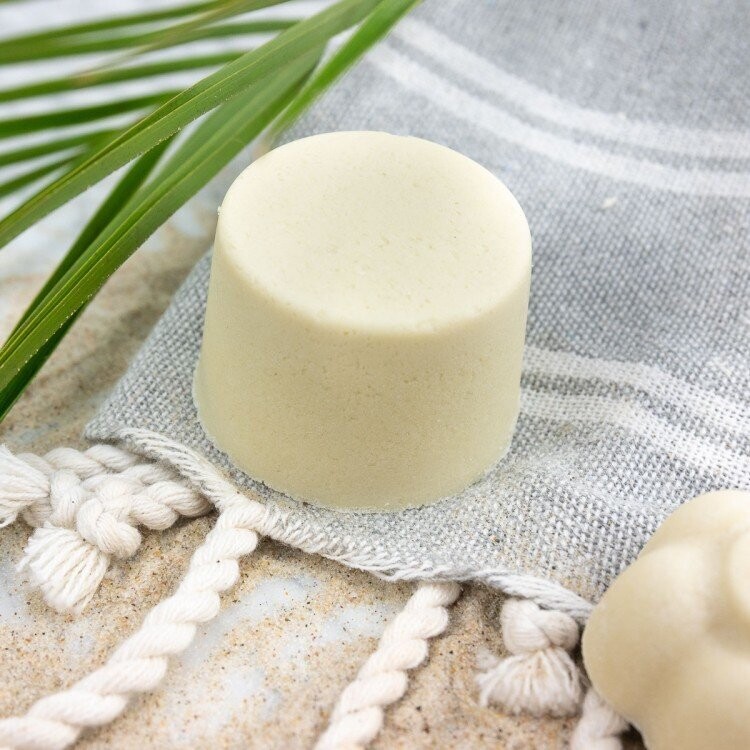 SAUBERKUNST- Festes Shampoo "Kokosmakrone" 45g