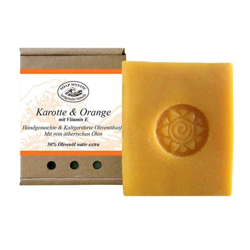 SOAPMYSTIC- Naturseife "Karotte & Orange" 100g