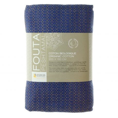 FOUTA SAND L Imperial blau