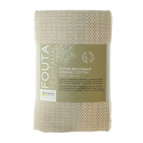 FOUTA SAND L Pur White