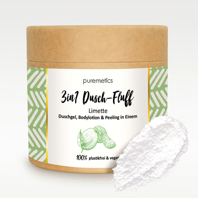 PUREMETICS- 3in1 Duschfluff PUREMETICS- 3in1 Duschfluff "Limette" 250g