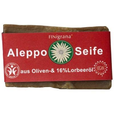 Aleppo Seife mit 16 % Lorbeeröl 180g Aleppo Seife mit 16 % Lorbeeröl 180g