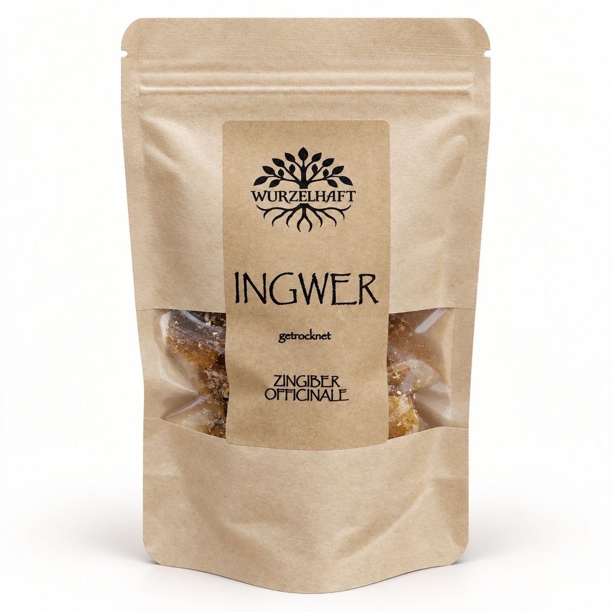 Ingwer – getrocknet und leicht gesüßt, 80 g