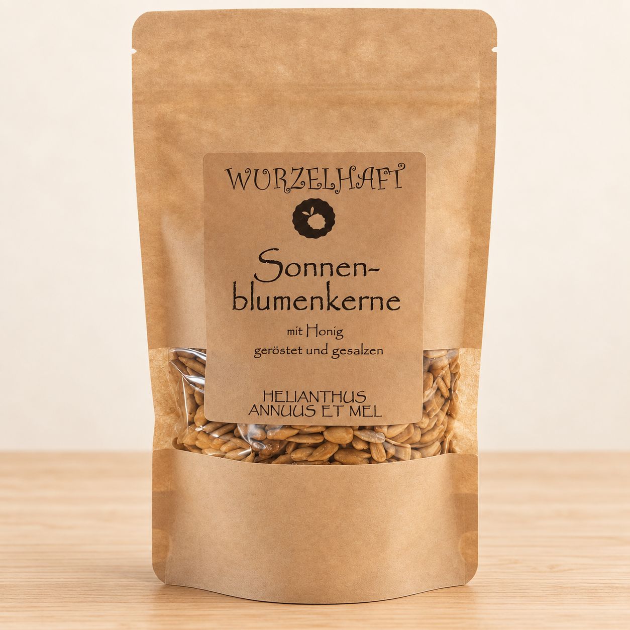 Sonnenblumenkerne mit Honig – geröstet und gesalzen, 175 g