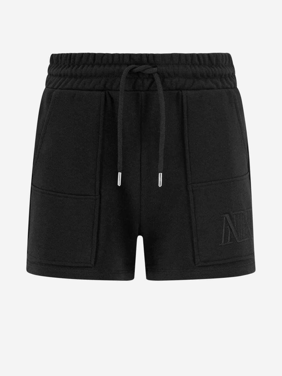 Nikkie Cutseam Shorts zwart