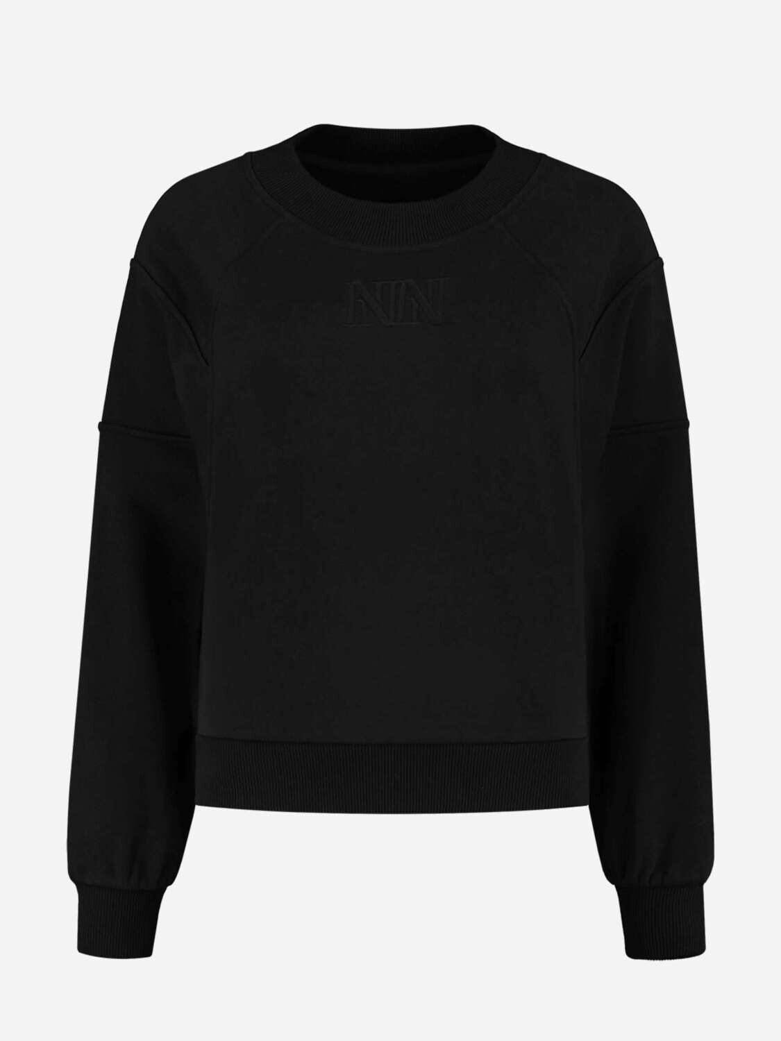Nikkie Cutseam Sweater zwart