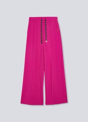 Liu Jo Wide Suit Trousers Pink