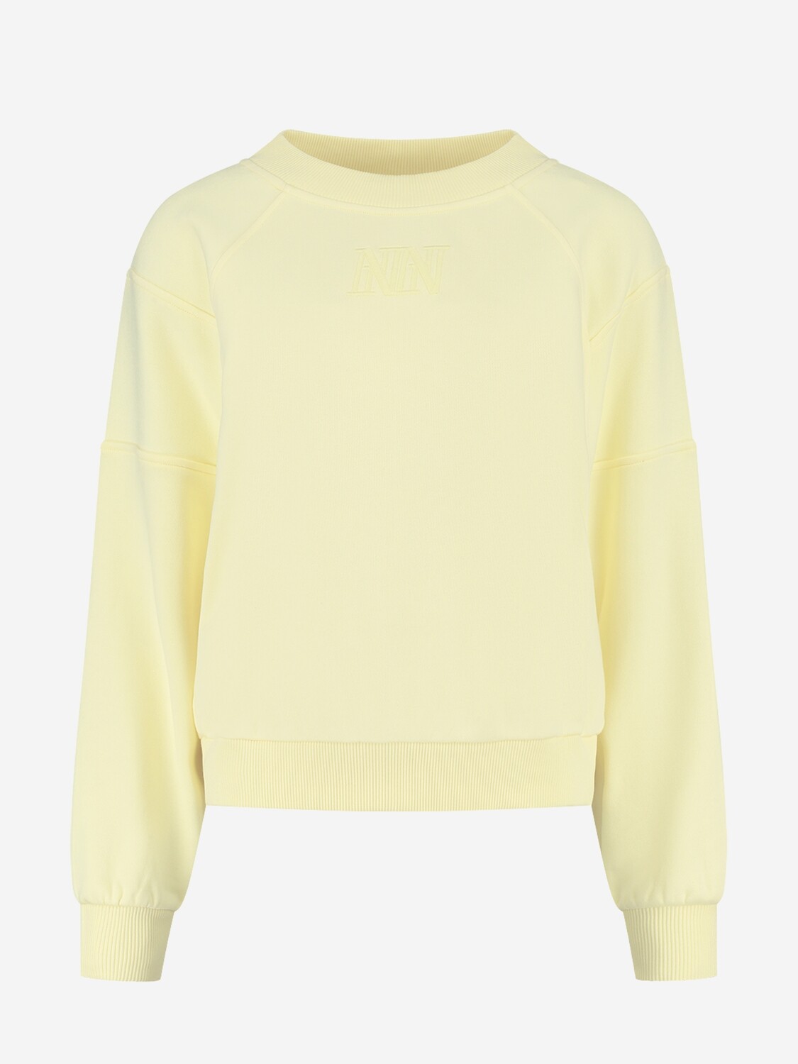 Nikkie Cutseam Sweater geel