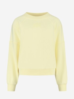 Nikkie Cutseam Sweater geel