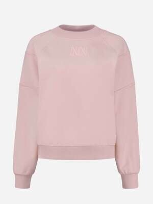 Nikkie Cutseam Sweater roze