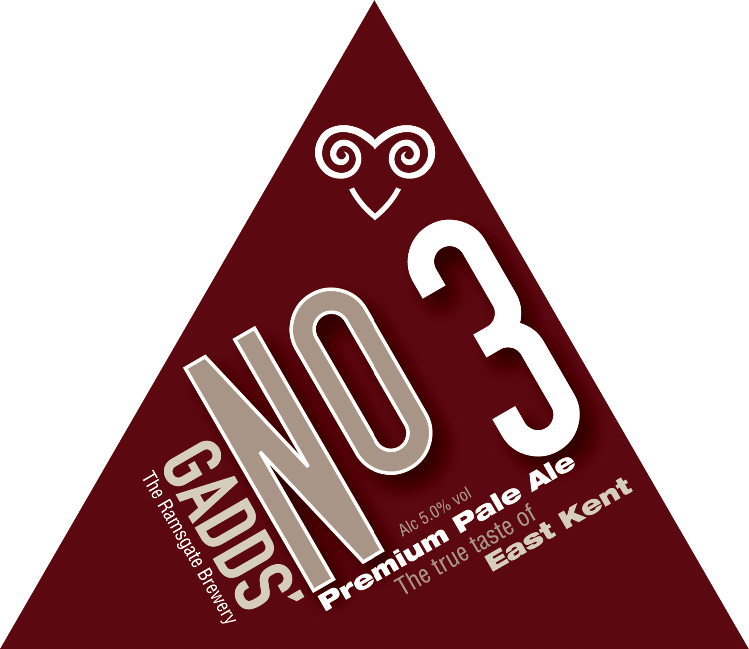 GADDS&#39; Draught No 3 
Available in 4-pint bag, 10 litre and 20 litre bag-in-box