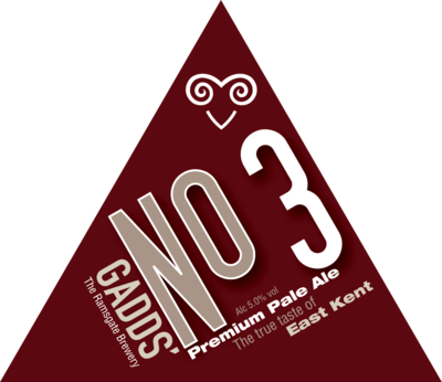 GADDS&#39; Draught No 3  Available in 4-pint bag, 10 litre and 20 litre bag-in-box