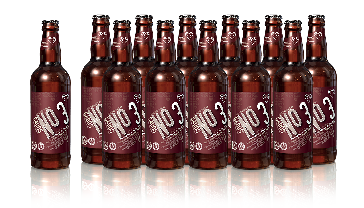 GADDS&#39; No 3 -  x12 bottles - SUPER FRESH!