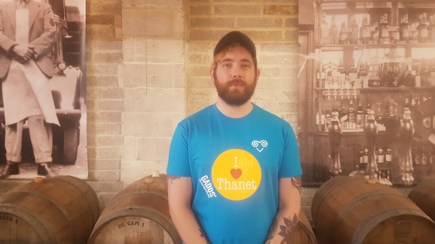 GADDS&#39; limited edition I *heart* Thanet T-shirt